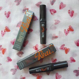 2/$20 Benefit Cosmetics: They're Real! Double The Lip mini bundle - Lusty Rose